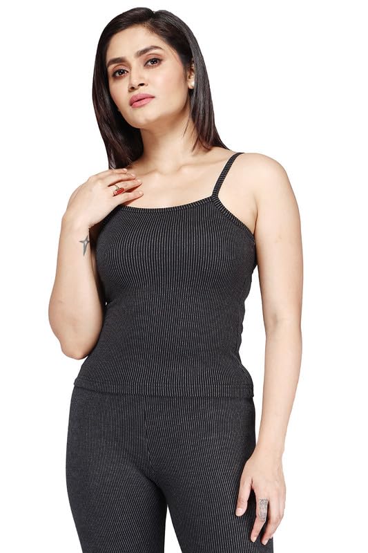 comfort lady Women?s Cotton Thermal Underwear Set, Thermal Sleeveless Slips/Camisole-picture-29