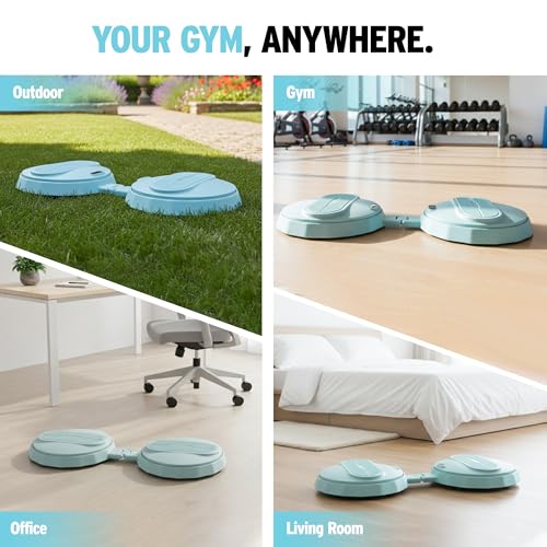 Waist Twister Machine Exercise Tool, Ab Twister Board with The Smart LED Digital Monitor, Noiseless Ab Twister for Home Gym Equipment, 300 Lbs Weight Capacity Workout Equipment for Women, Blue by TENBOOM - Image 7