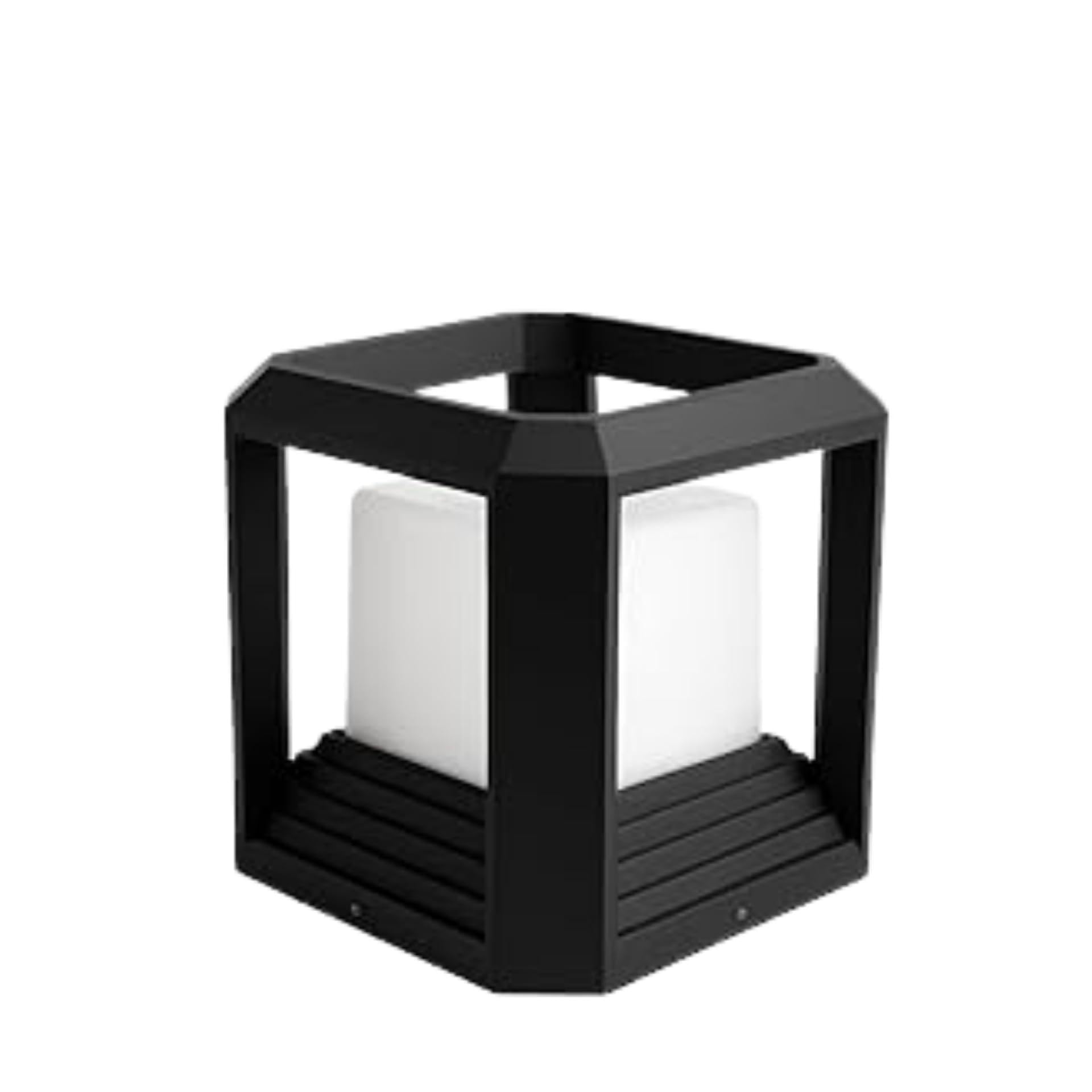 PRILUCE E27 Gate Light | Graphite Grey | Die-Cast Aluminium | IP65 Waterproof | 254 x H254 mm-image-7