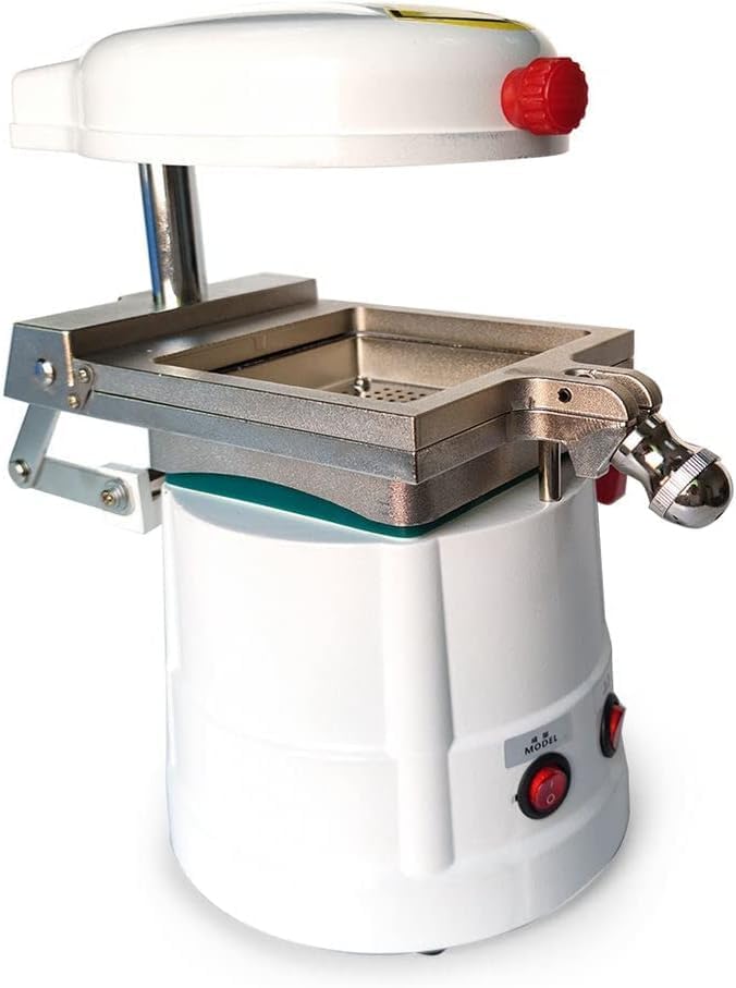 Vacuum Forming Machine Vacuum Former Plasticizer 1000W Molding Machine Unit White