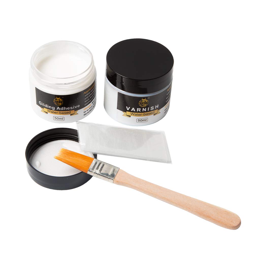 Buy Gilding Adhesive, 100ml Epoxy Resin WaterBased Gold Leaf Glue for