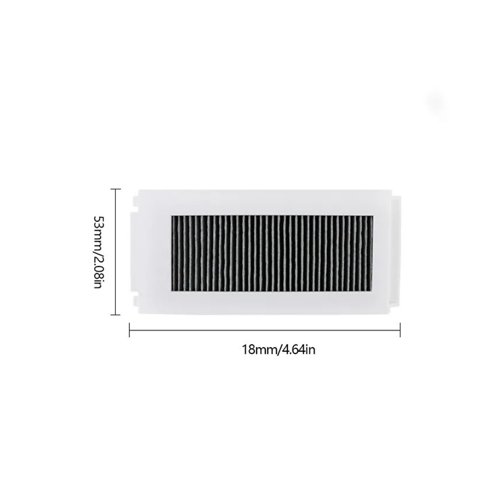Compatible con Ecovacs Debot N30 Omni / N30 Pro Omni Robot Aspiradora, accesorio de pieza de repuesto para cepillo lateral principal, filtro HEPA y bolsa de polvo (marrón)