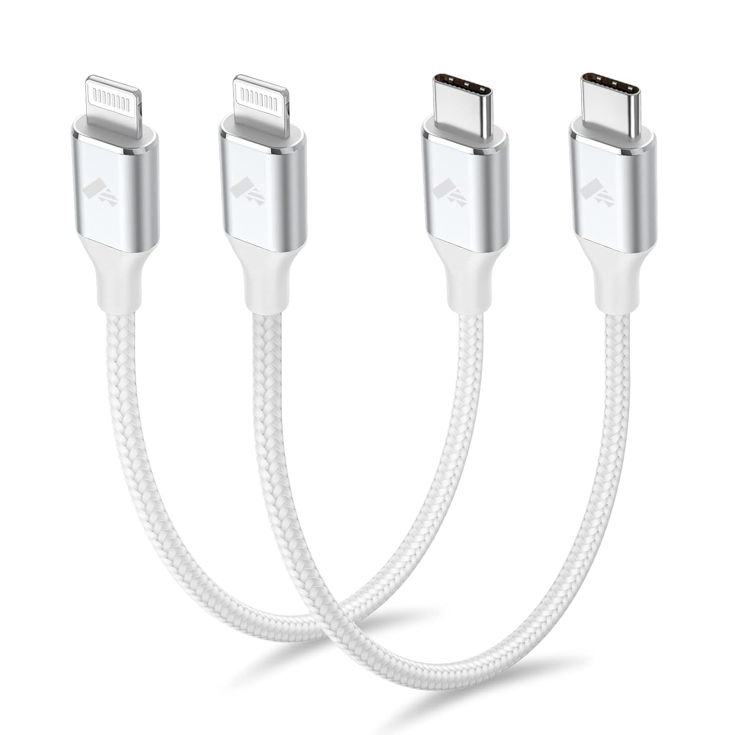 Cavo USB C a lightning corto Power Delivery cavo iPhone USB-C certificato MFi cavo di ricarica per iPhone 14, 13, 12, 11 Pro Max, XR, XS, X, 8 Plus, SE,