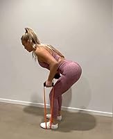 Vista 4 de Booty Builder Banda de potencia, banda de asistencia para dominadas, banda de resistencia, estiramiento, entrenamiento, bandas de ejercicio, banda