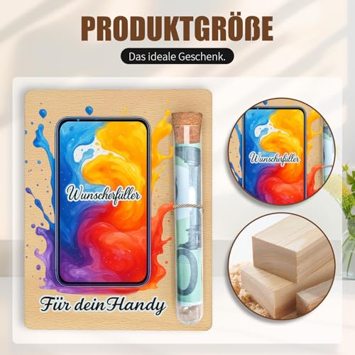Handy Attrappe Geldgeschenk Verpackung 13x10 Cm Gutschein Für Smartphone Geschenkidee Originelle Lösung Zum Geldgeschenke Verpacken Für Geburtstag Weihnachten