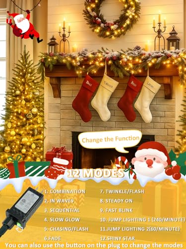 BOSSERN 200-LED Christmas Tree Lights 9.99- 22.99 w/ Code + 50% Off Code RFH653G4 - image 5