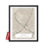 Monem Art Personalized Map Print, Customized City...