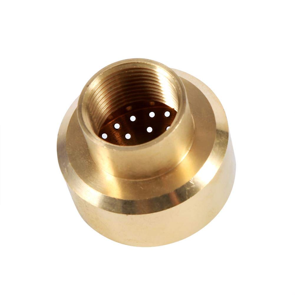Tubo da giardino, ugello per tubo in ottone ad alta pressione, ugello per acqua a spirale, ugelli in ottone