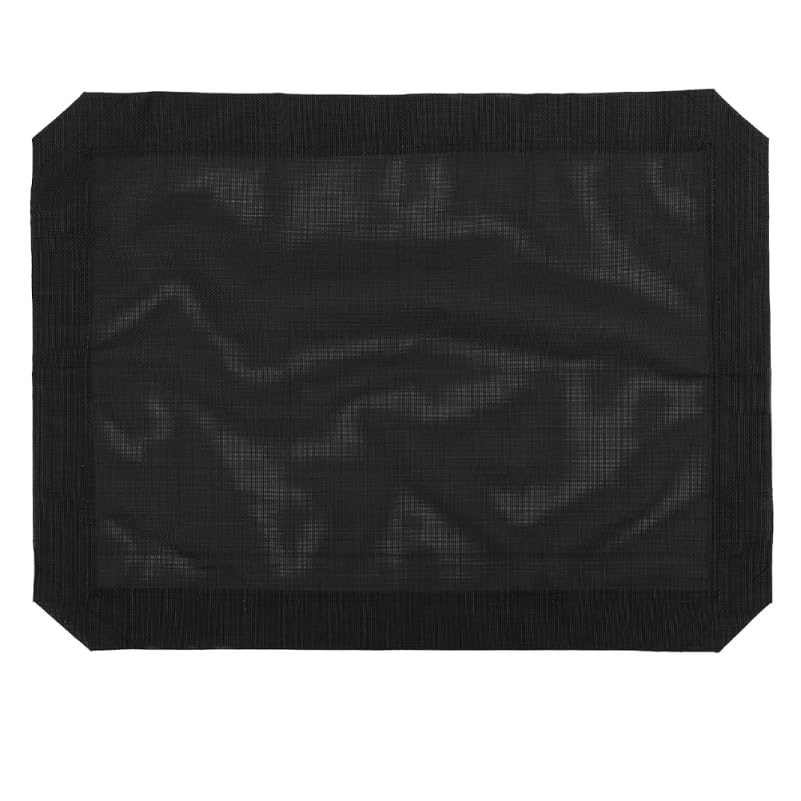 PERSELOSO 1Pc Dog Cot Replacement Cover Pet Bed Pet Product Original Elevated Heavy-Duty Breathable Cooling Mesh Center Machine Washable Indoor Outdoor Use