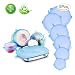 Silicone Stretch Lids Silicone Lid, 6-Pack Reusable Stretch Lids Silicone Food Lids of Various Sizes To Fit Containers, Silicone Food Covers Stretch Lids by Fomei