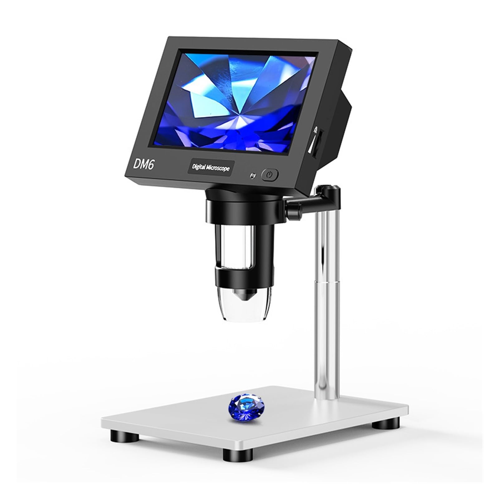 4.3inch LCD Digital Microscope 1000X Video For Adult With 8LEDs Soldering For Repair，pcb，plants
