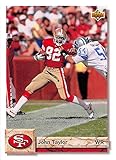 1992 Upper Deck #143 John Taylor San Francisco 49ers NFL Football Card NM-MT