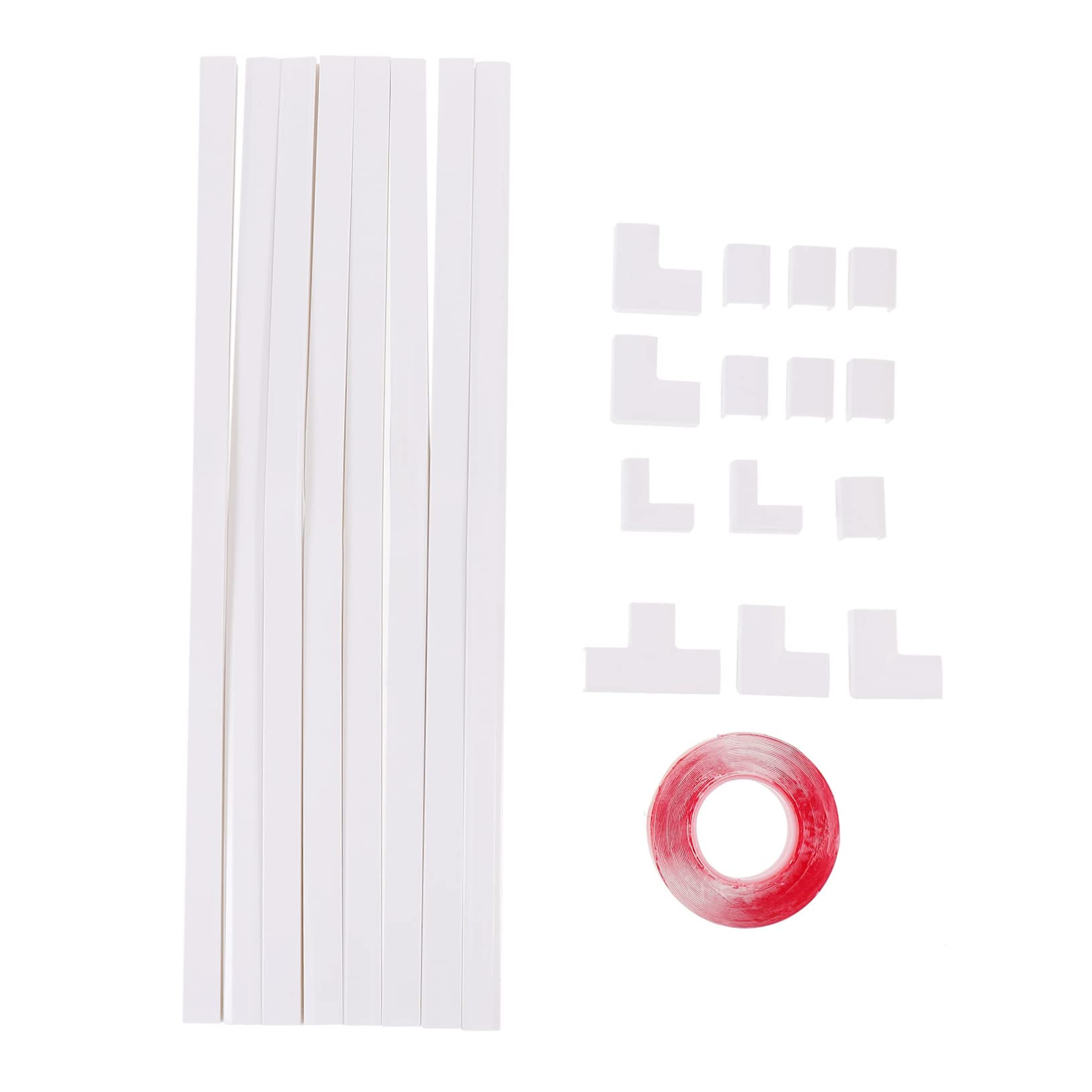1ensemble Cache-câble Mural Organisateur De Câbles pour Fils Ethernet TV Et Haut-parleurs Décoration Intérieure Et Pratique