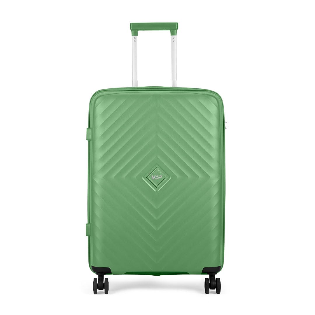 vip Quad Pro Check-in 65 Cm (Medium) 8 Spinner Wheels Trolley Bags for Travel, Hard Case Lightweight Bag with TSA Lock, Anti-Theft Zipper & Premium Interiors (Green)-picture-38