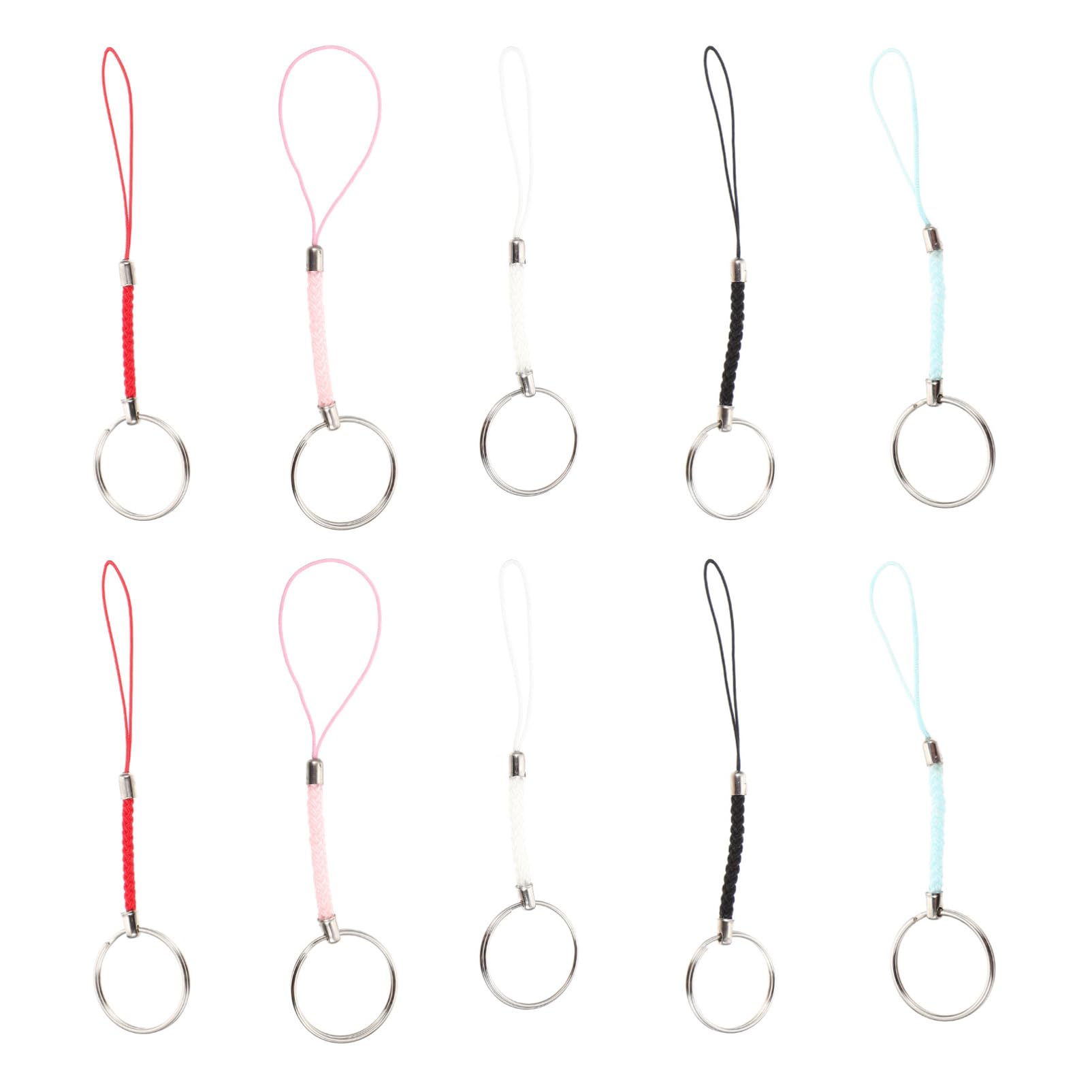 Gatuida Llaveros Cordón de Nailon resistente para crear colgantes DIY sin roturas cotidianas