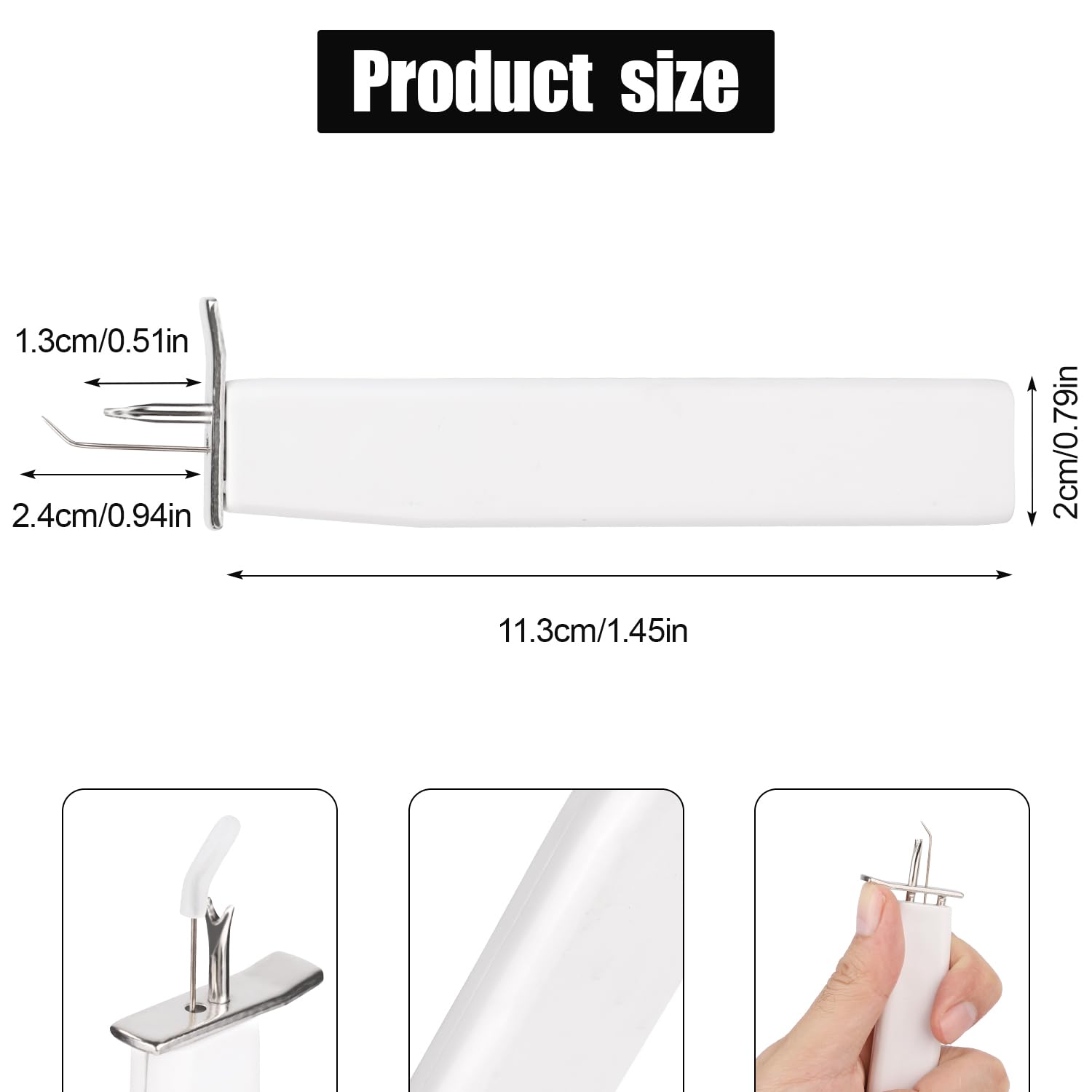 Rimoev Bead Knotting Tool For Jewelry Making | Secure Knots For Bracelets, Necklaces & DIY Crafts