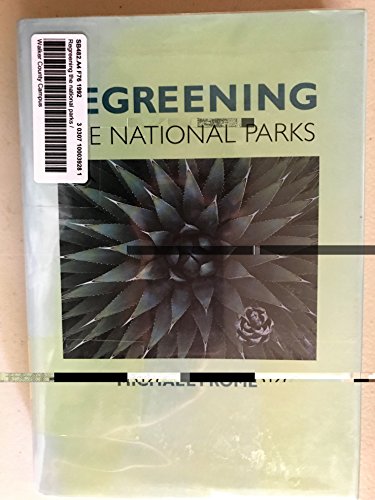 Regreening the National Parks 0816509565 Book Cover