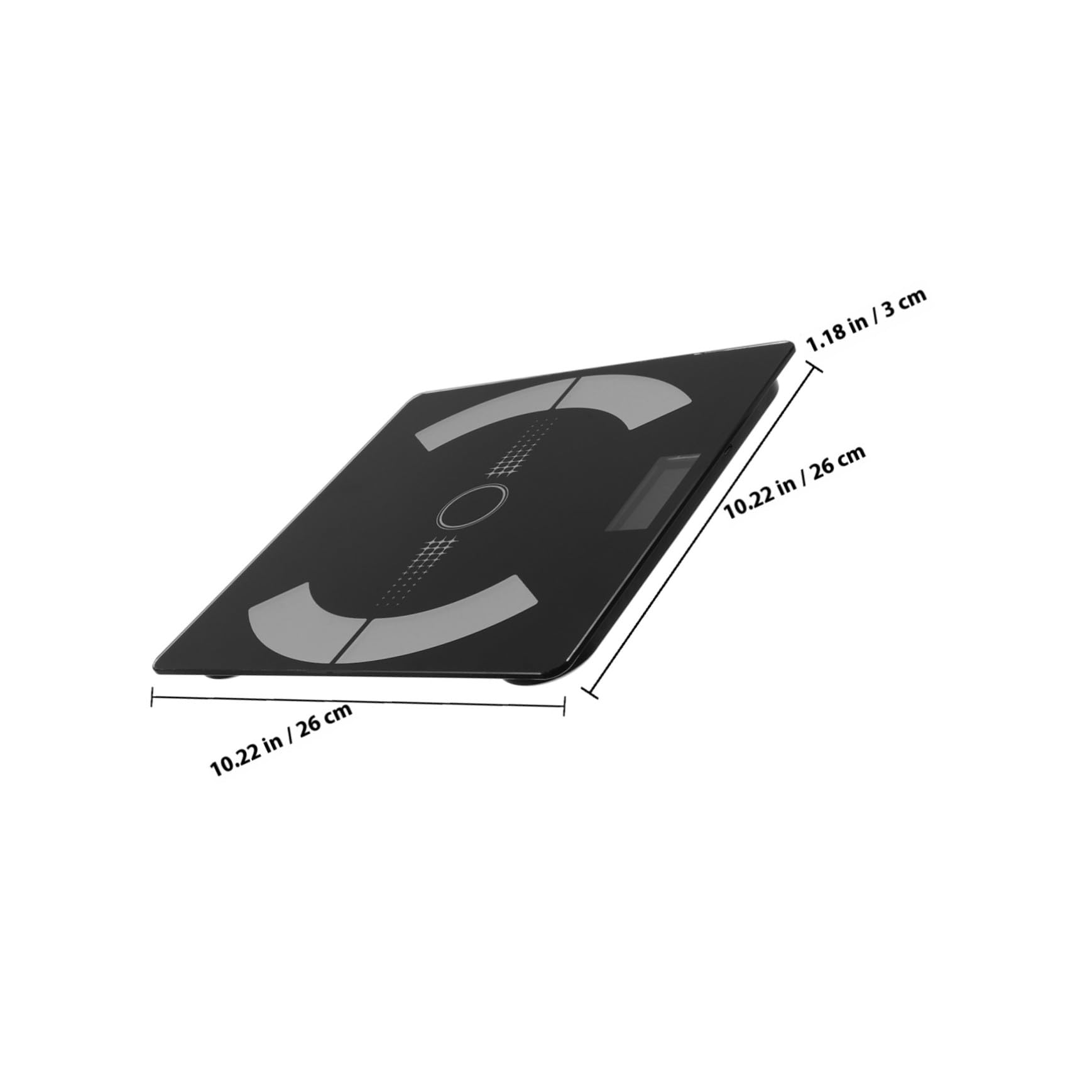 Bilancia Digitale Corpo in Vetro Temperato Bilancia Pesapersone con Connessione Wireless Ricaricabile USB Misurazione Precisa per Casa e Viaggi Design Compatto e Resistente