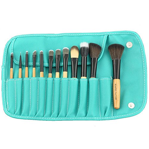 Beauties Factory 12pcs Makeup Brush Set (Turquoise)