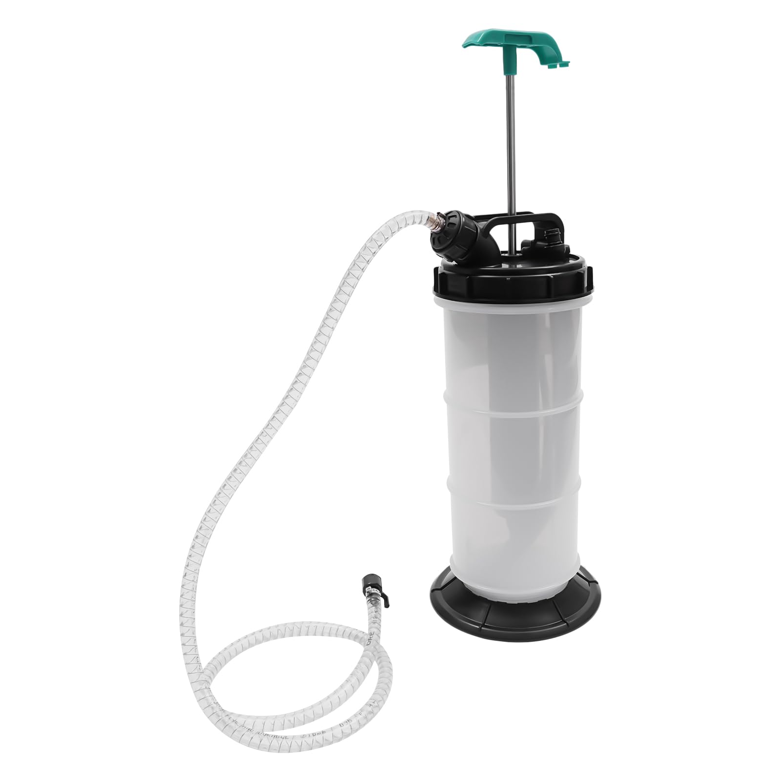 Bomba de extracción de aceite de 5,3 L, extractor de líquido manual, cambio de aceite con 4 mangueras, bomba de extracción de líquido para coches, motos, cortacésped, barcos, barcos a motor
