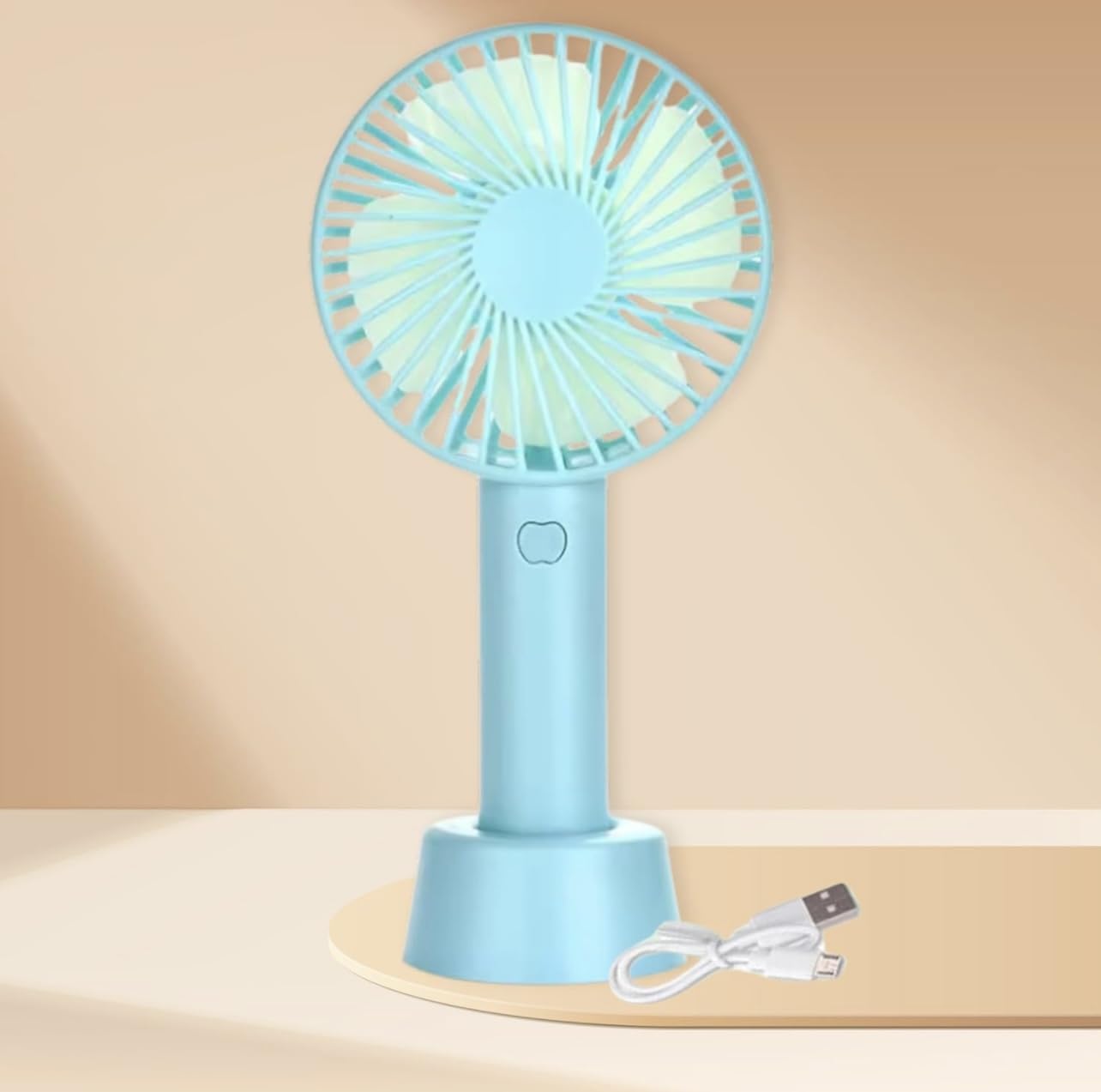 Endzone Mini Portable USB Hand Fan, Usb Fan Portable High Speed Built-in Rechargeable Battery Operated Summer Cooling Table Fan with Stand For Home Office Indoor Outdoor Travel (Multicolour) (B0D5W1493V) Amazon Price History, Amazon Price Tracker