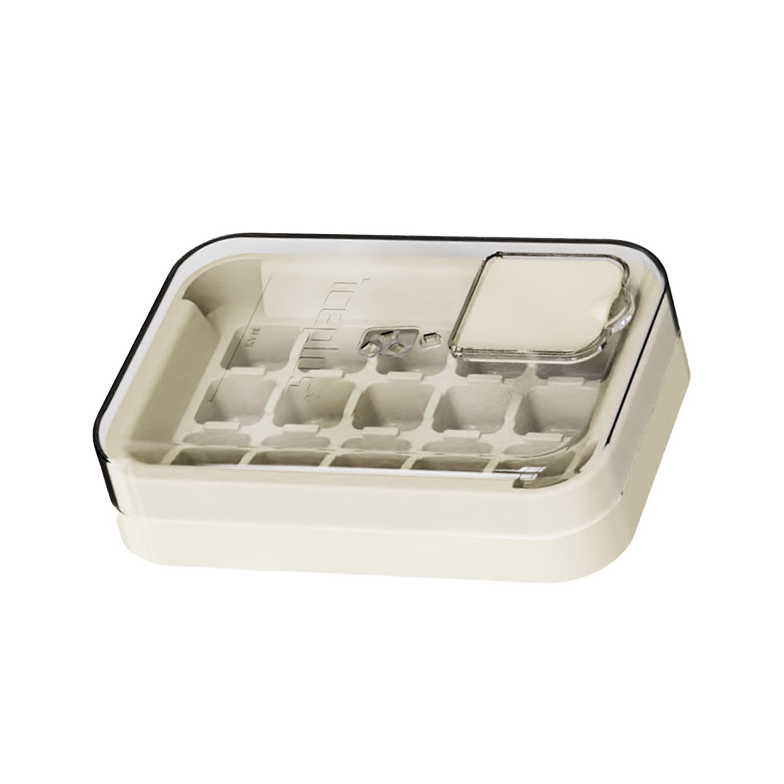 our fave Silicone Ice Cubes Mold Large Capacity Reusablely Freezer Tray with Lid 15 Easy Removal Dishwasher Safe Large Ice Cubes Trays with Lid