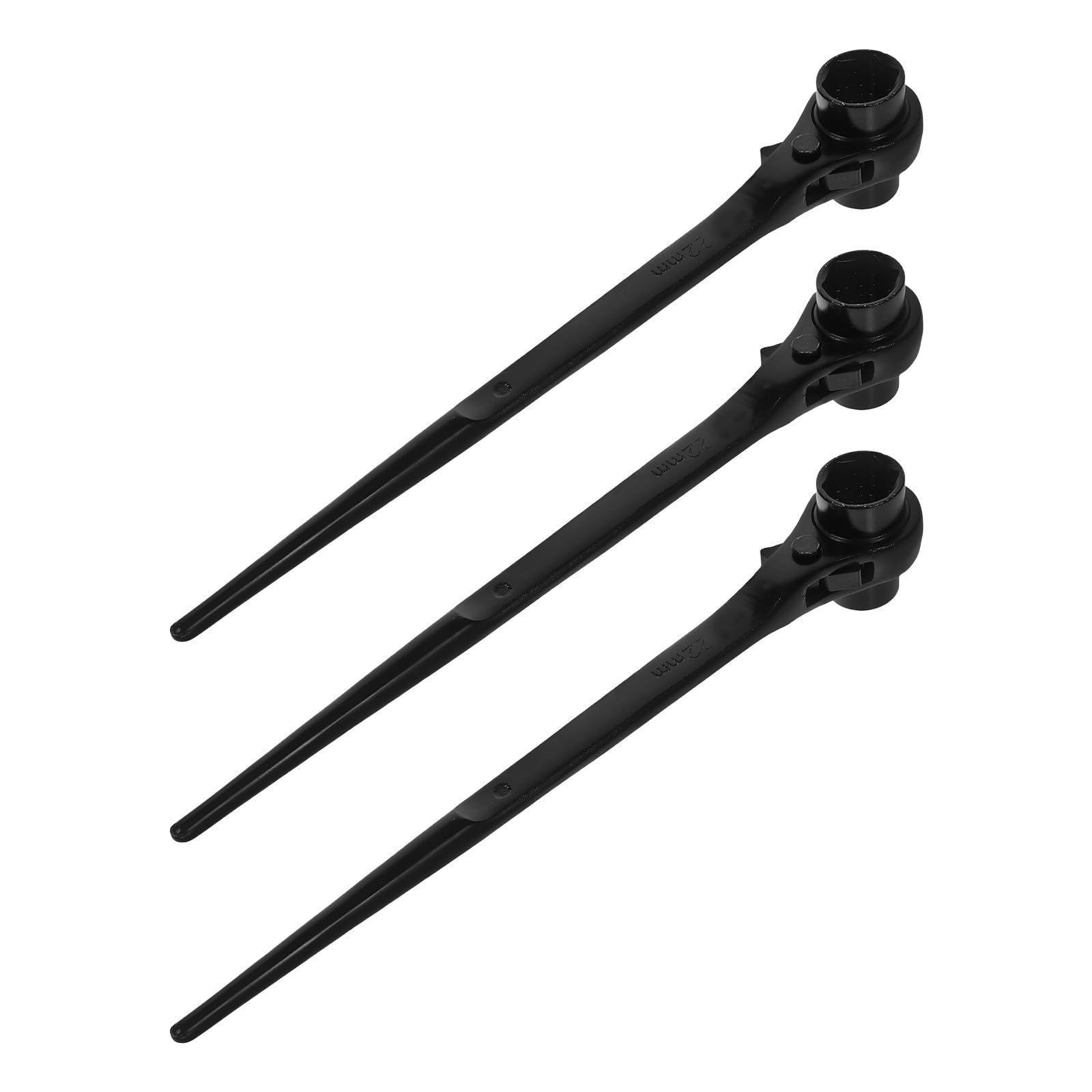 Mobestech 3 szt. kluczy do rusztowań, podwójna głowica 19 mm/22 mm,