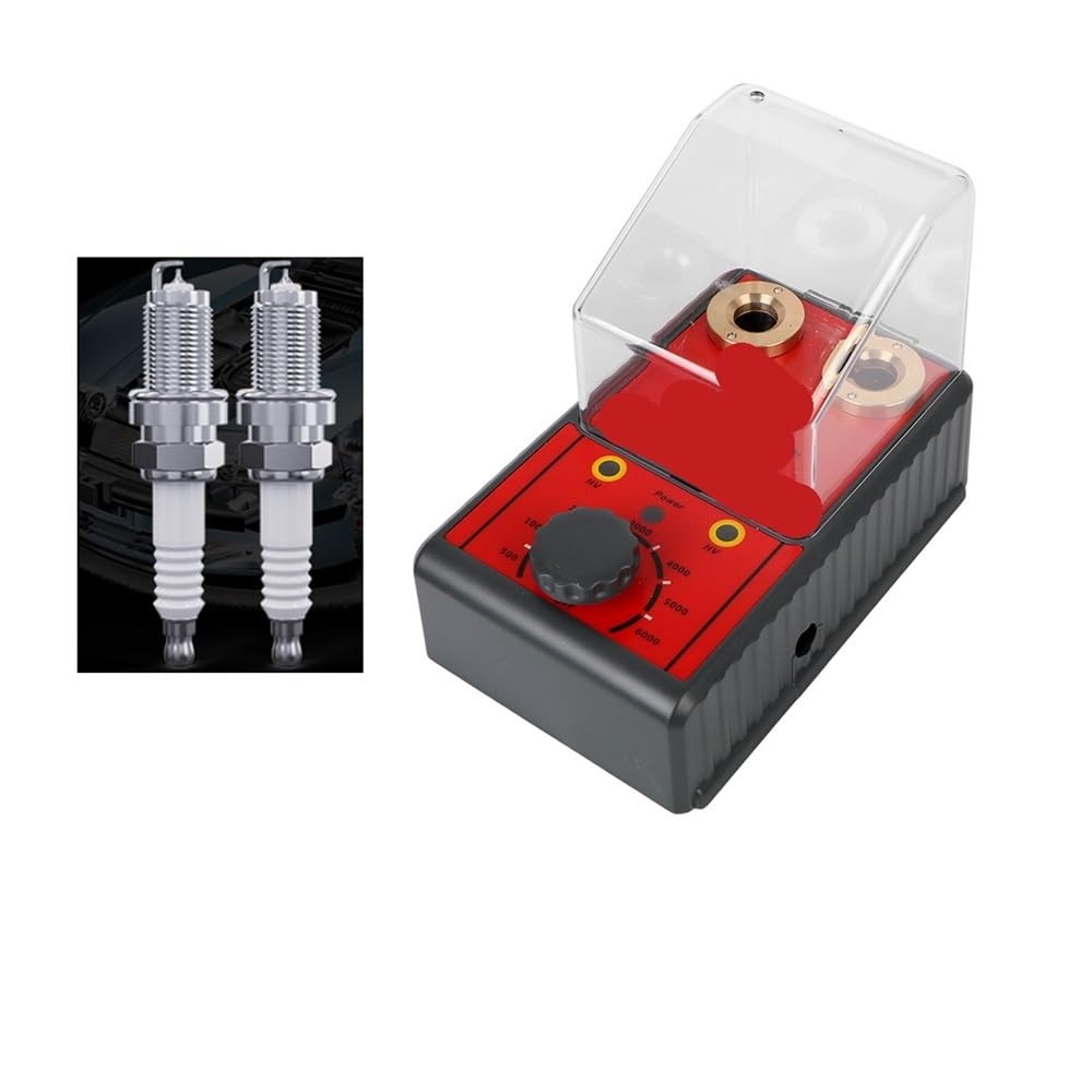 Zündkerzenprüfer 0–6000 U/min 100–240 V, Diagnosegerät, Analysator, Zündtest, Motorrad, Benzinmotorräder, Zubehör