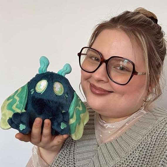 Squishable - Alter Egos Series 14: Ectoplasm Mothman - Alter Ego Collection - 7 in - Soft Toy Collectible Stuffed Animal - Beans