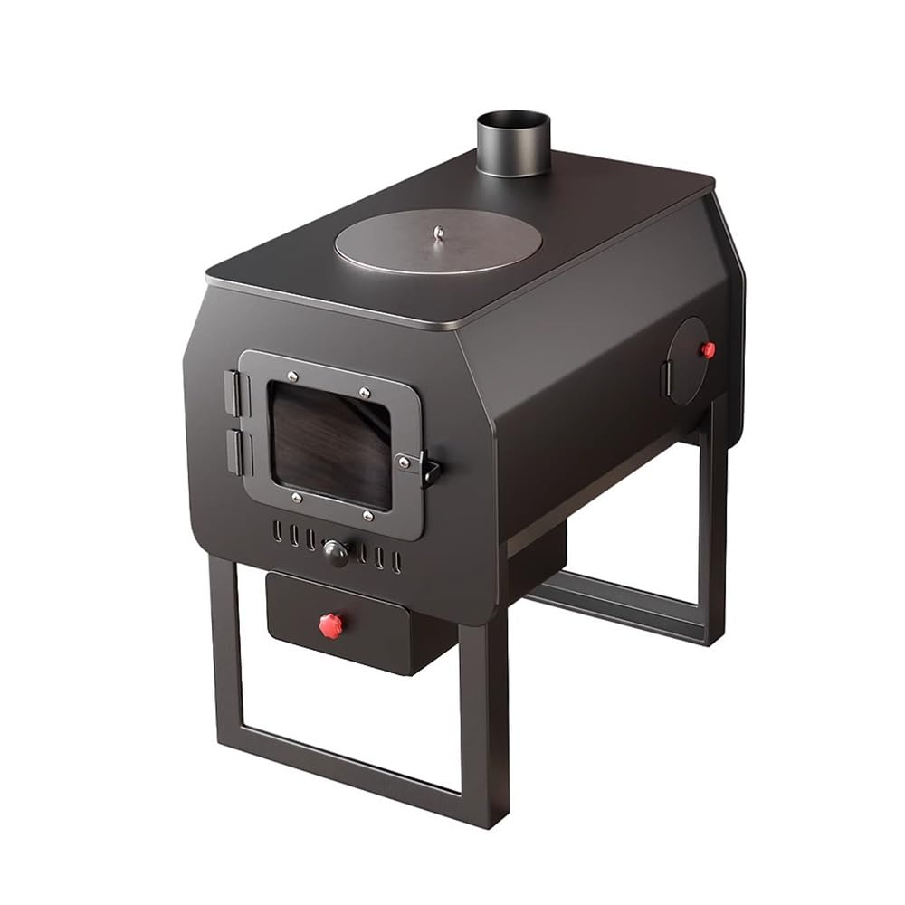 wood stove, camping wood stove Heating Stove Household Firewood Indoor Smokeless Heater and Coal Dual-purpose
