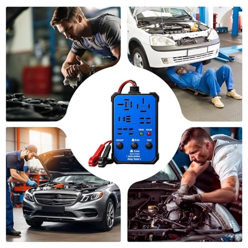 Relay Tester Tool dispositivo para diagnóstico de fallas de automóviles y relés de vehículos 4