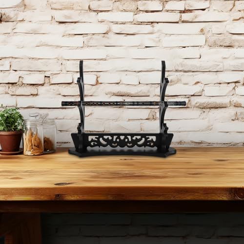 Support décoratif pour lames de dragon avec porte-épée robuste - 8