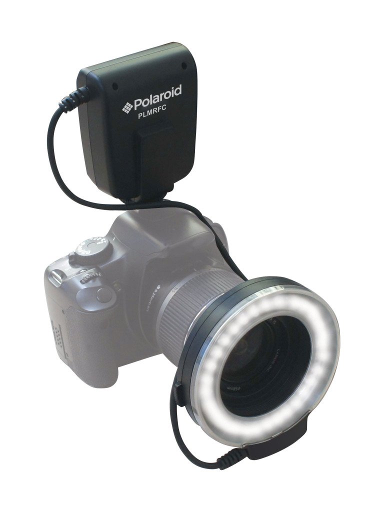 Polaroid Macro LED Ring Flash & Light For The Canon Digital EOS Rebel SL1 (100D), T5i (700D), T5 (1200D), T4i (650D), T3 (1100D), T3i (600D), T1i (500D), T2i (550D), XSI (450D), XS (1000D), XTI (400D), XT (350D), 1D C, 70D, 60D, 60Da, 50D, 40D, 30D, 20D, 10D, 5D, 1D X, 1D, 5D Mark 2, 5D Mark 3, 7D, 7D Mark 2, 6D Digital SLR Cameras (Will Fit 52,55,58,62,67,72,77mm Lenses)