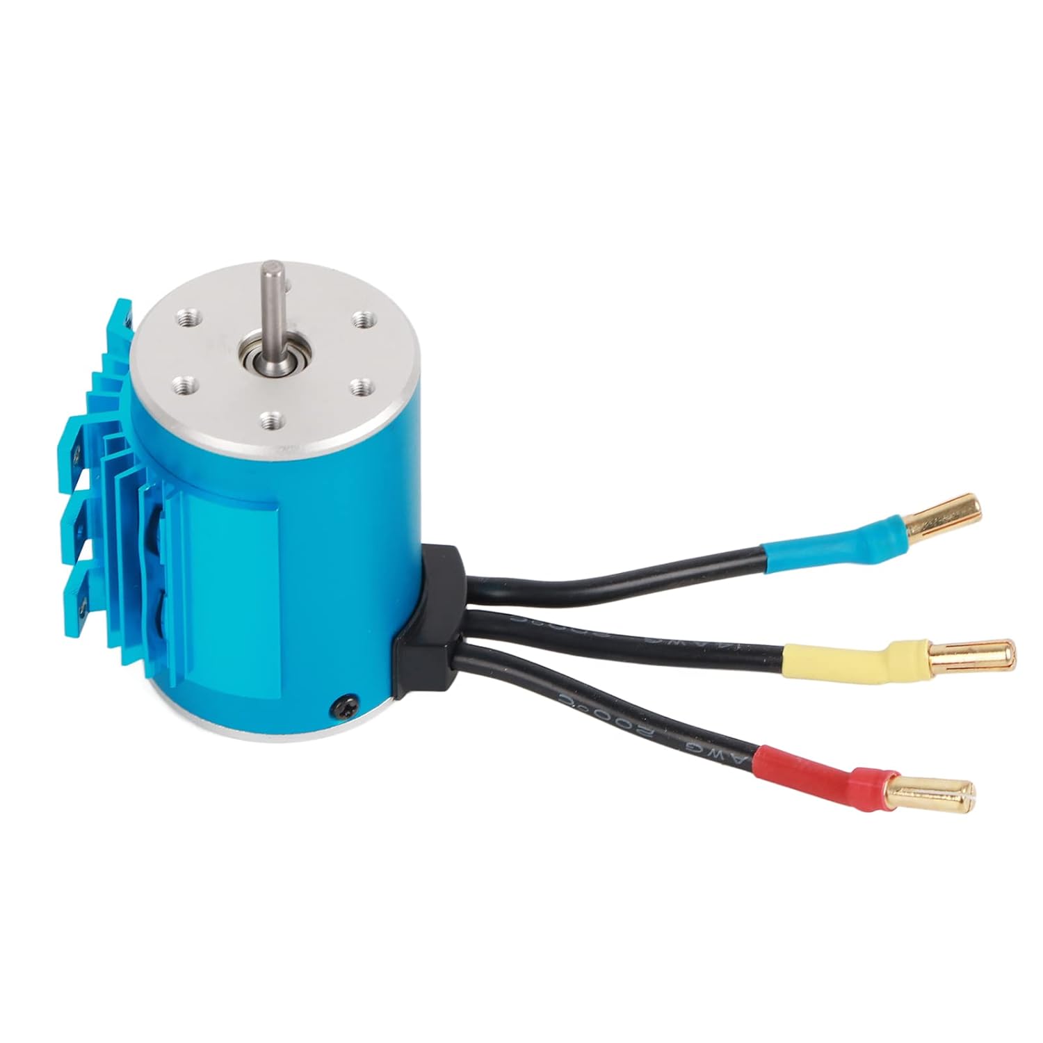 RC Boat Motor, 3650 5900KV 4 Poles 12 Slots RC Car Brushless Motor for 1/10 1/16 1/18 Car Boat Accessory 104001 Parts