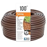 DIG B38100 100’ ¼” Vinyl Tubing (.170 ID x .250 OD) | Flexible,...