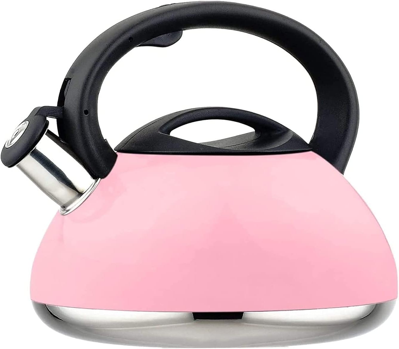 Kettle, Whistling Tea Pots Whistling Surgical Camping Coffee Pot with Heat- Ergonomic Teapot