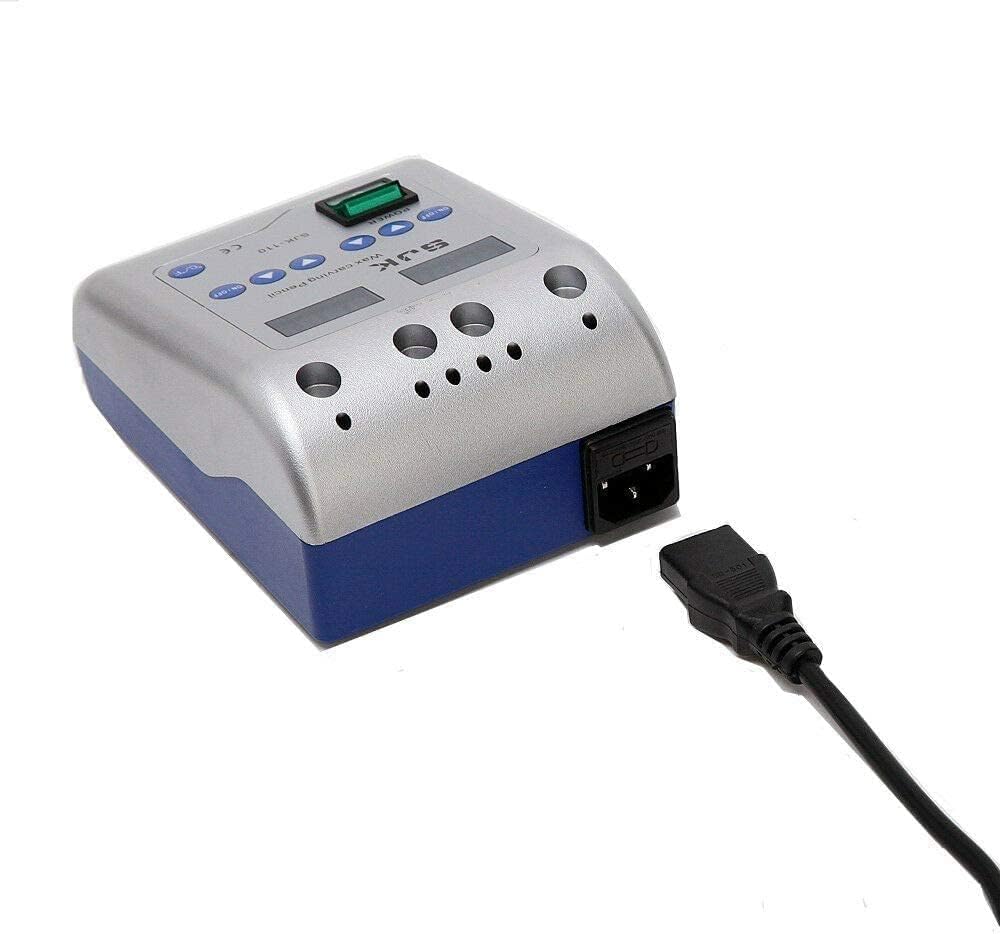 Spatola elettrica elettrospatola modellante cera 2 matite + 6 spatole Odontologiade