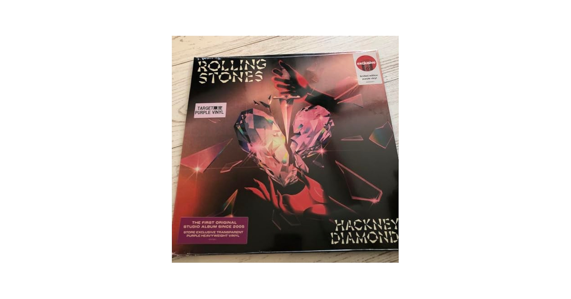 R.STONES HACKNEY DIAMONDS 12インチパープルビニール Amazon.com: Hackney Diamonds Exclusive Limited Edition