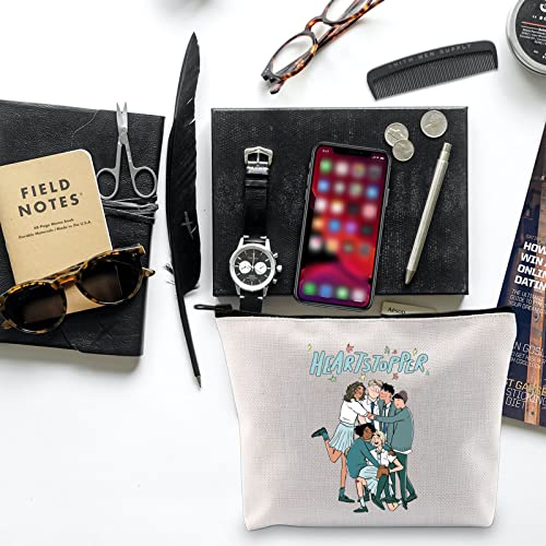 FOTAP HI HI Leaves Zipper Bag Phases Gift Nick and Charlie Gift LGBTQ Gift Boys Love Comics Cosmetic Bag (Hearts) - Image 4