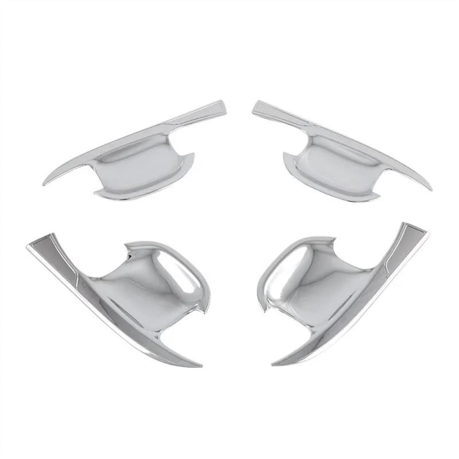Noheeu Silver B Car Exterior Door Handle Bowl Moulding Cover Trim Sticker Decor Accessories For Kia For Sorento Mq4 2020-2023(Silver B)