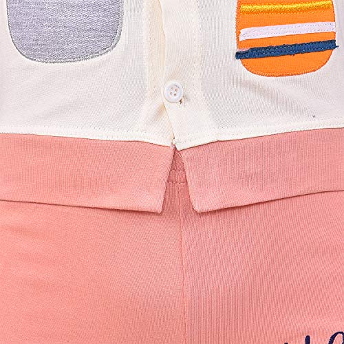 Image of Wish Karo Unisex Clothing Sets for Boys & Baby Girls-(bt23pch Peach 0-3mths)