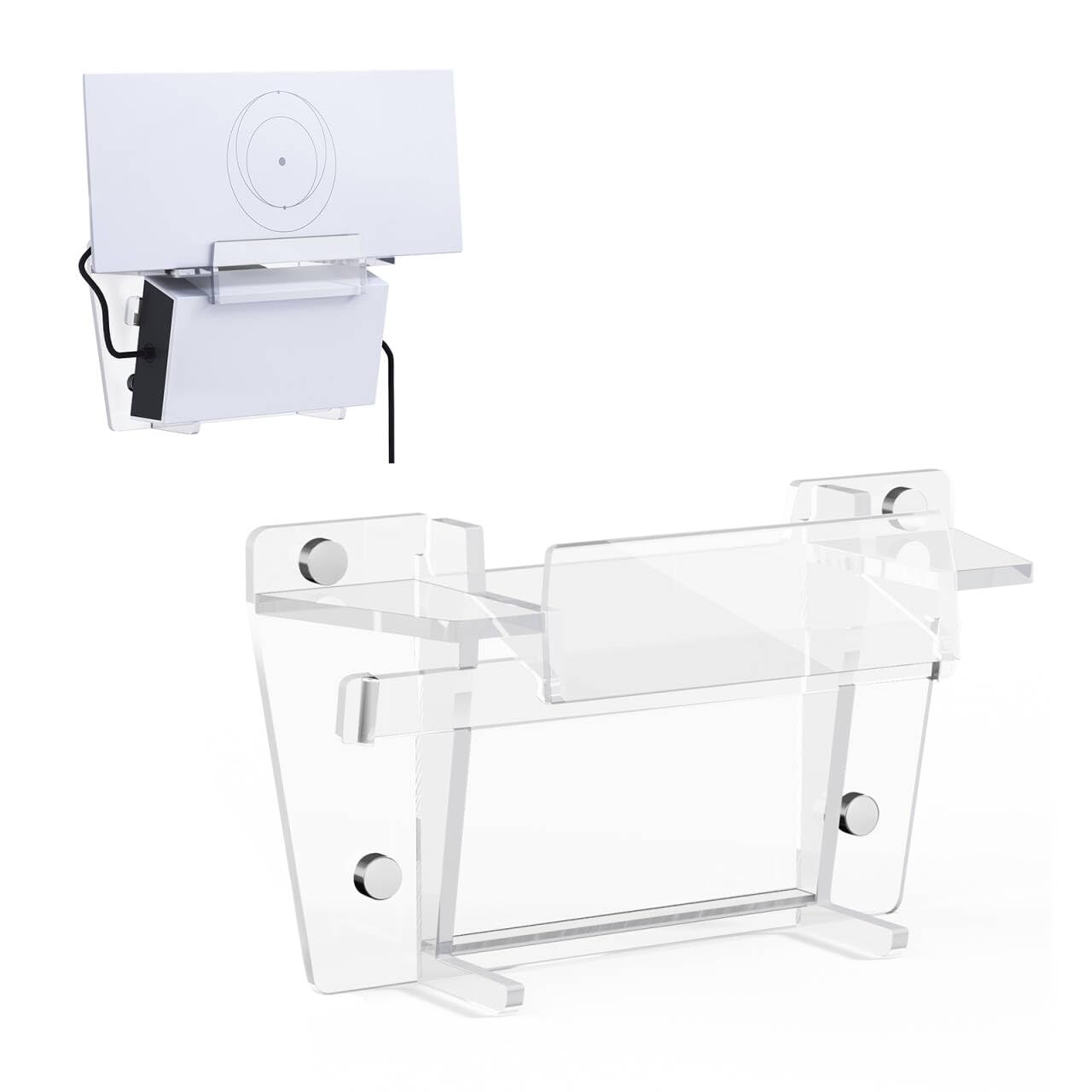 XinGeeek Wall Mount Bracket for Starlink Gen 3,Space Saving Router Mount Holder for Starlink Gen 3