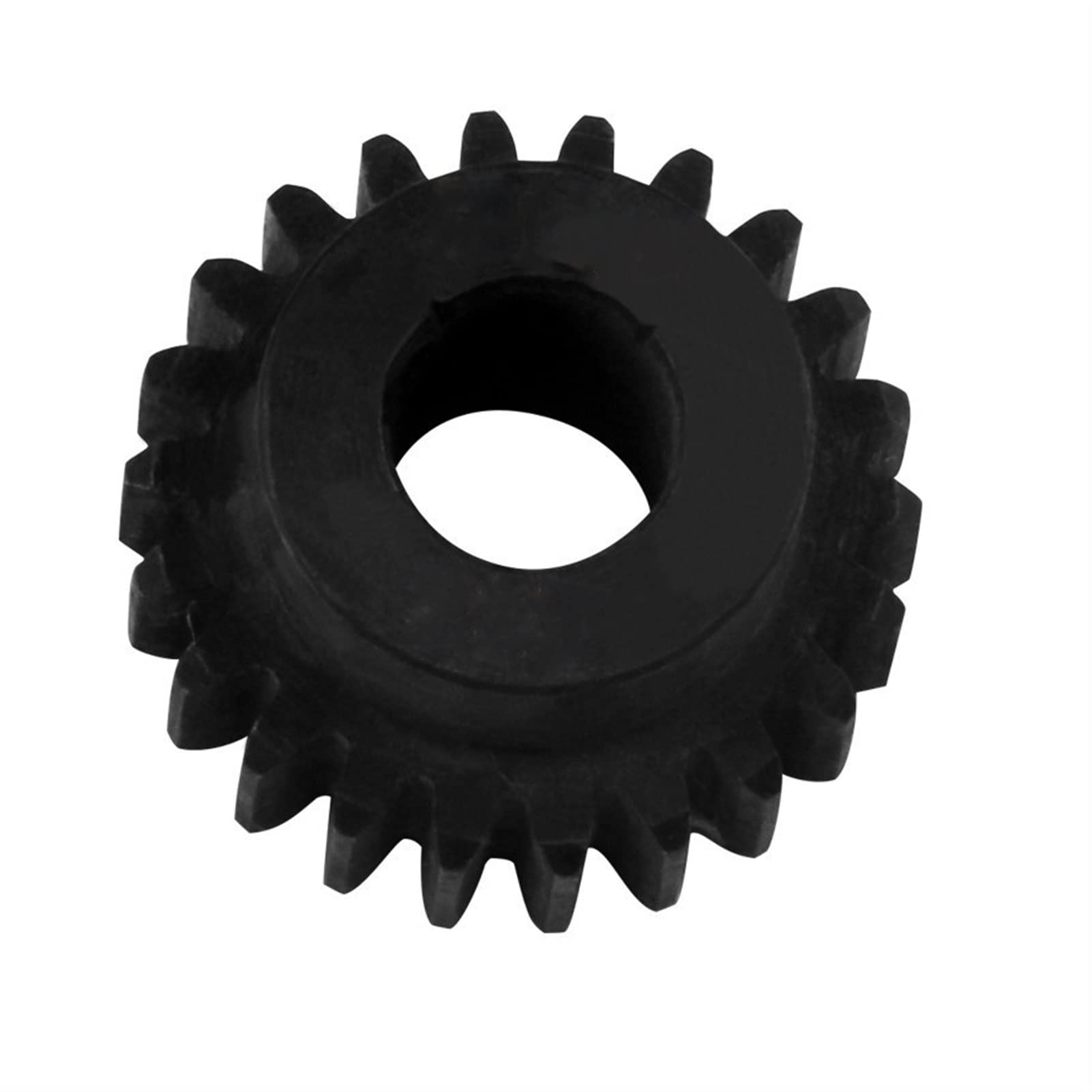 GRESIK step miter 1pcs 0.6 Module Pinion Gear 5mm Bore Steel Spur Gear 17T 19T 20T 24T 25T 27T 28 Teeth Metal Gear 5mm Shaft Motor Gear spur bevel (Size : 23T)