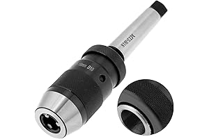 Self-Tightening Keyless Chuck with MT3-B18 Arbor for Drill Machines