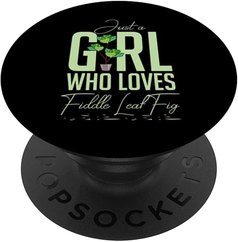 Fiddle Leaf Fig Ficus Lyrata Care - Suelo para plantas de árbol para interiores PopSockets intercambiables PopGrip