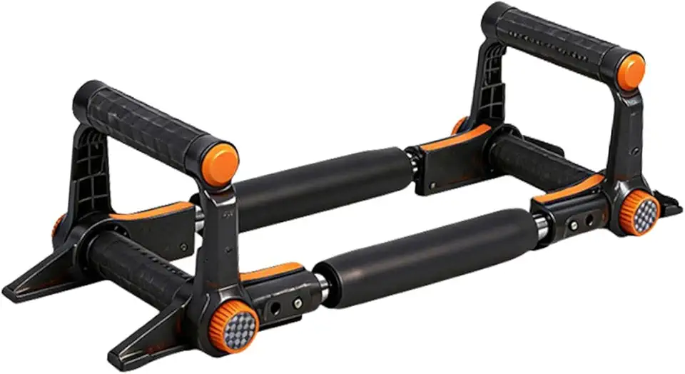 harayaa Aparelho de ginástica portátil 2 em 1 para treinamento de braços, ideal para homens e mulheres. Compatível com aparelhos de ginástica para a parte