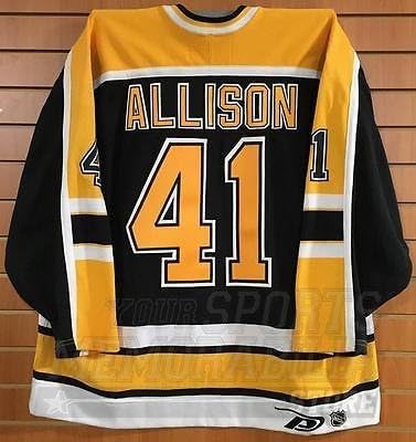 Jason Allison Boston Bruins Authentic 1999 00 Nhl Game Worn Hockey Jersey B At Amazon S Sports Collectibles Store