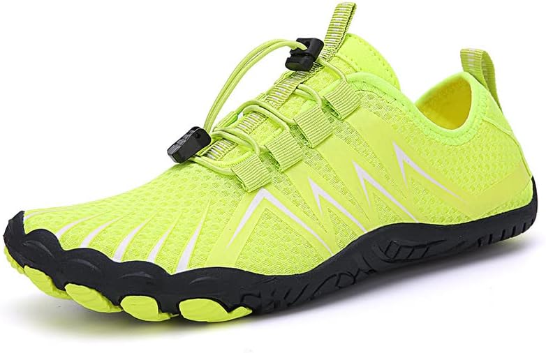 Anti-Slip Rubber Athletic Hiking Water Shoes for Mens Womens | Barefoot Aqua Swim Walking Shoes | Five-Finger Shoes | Running Shoes Lightweight Sneakers