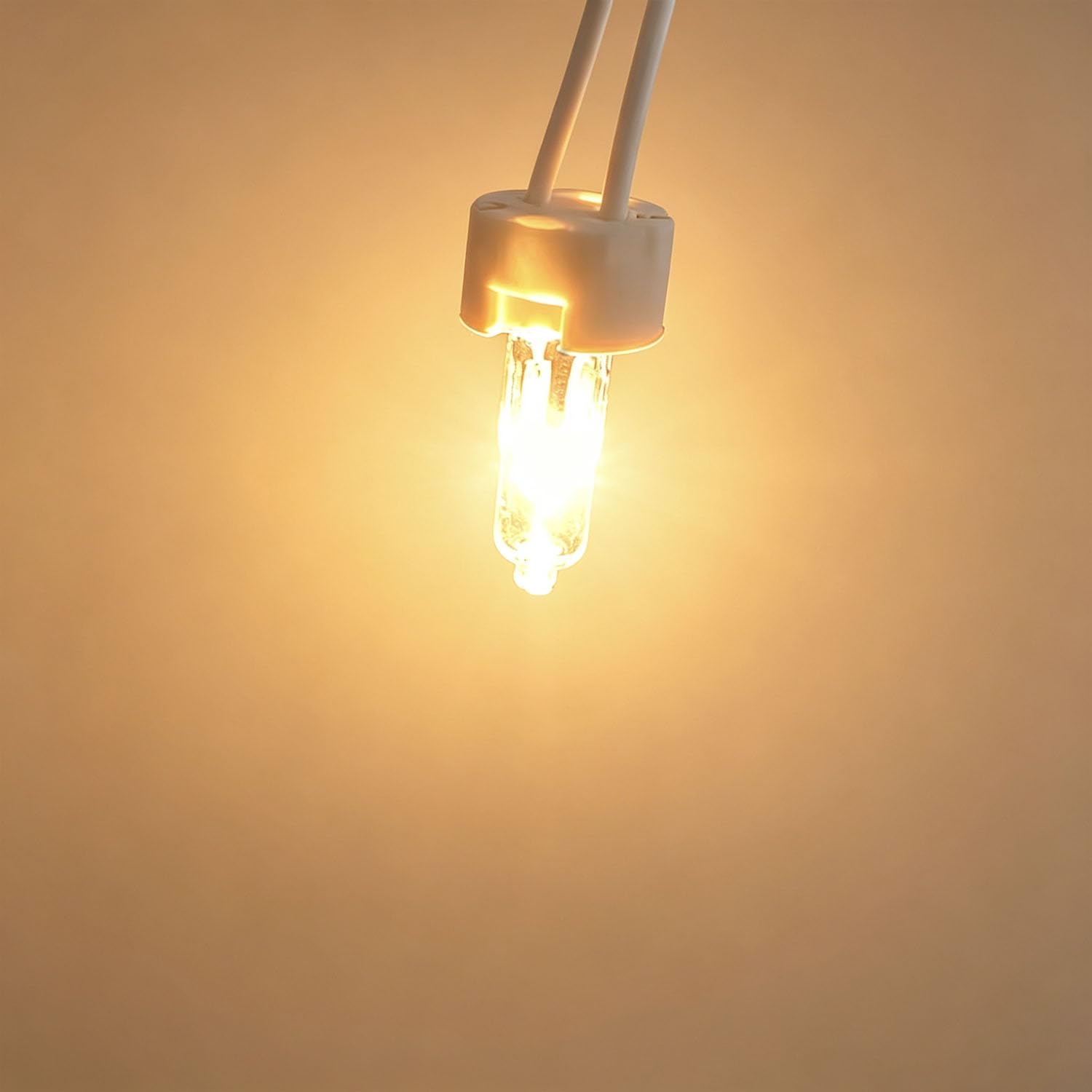 20PCS G4 Halogen lampen 12V 20W G4 Halogenglühbirne 12V für Dunstabzugshaube Warmweiß 2800K