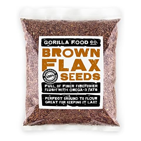 Gorilla Food Co. Brown Flax Seeds (Linseeds) - 200g Cover